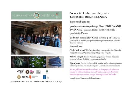 Letak Izdelovanje drevaka